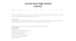 Desktop Screenshot of lphslibrary.org